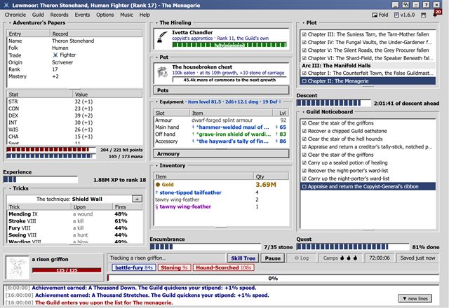 The GNOME 1 desk, one of three period looks.